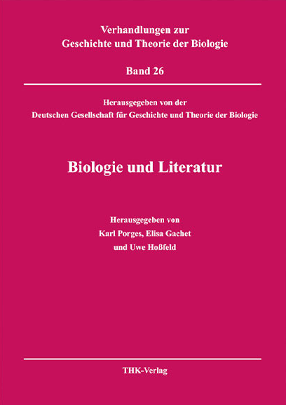 Cover: Verhandlungen zur Geschichte und Theorie der Biologie Band 26